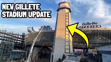 ALMOST COMPLETE New Gillette Stadium Renovations Update New