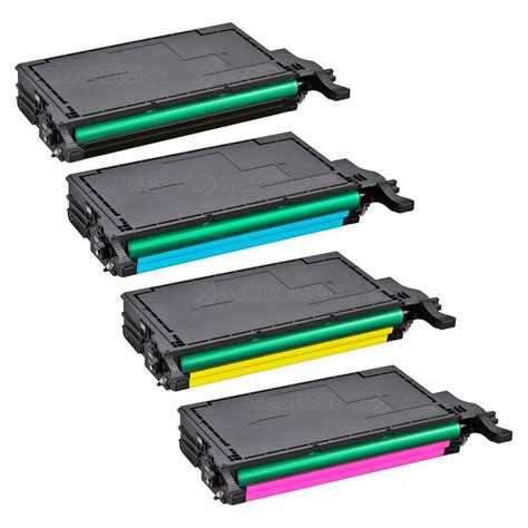 Kit Colorido Toner Compat Vel S Clt Para Samsung Clp