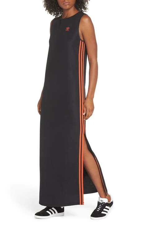 Adidas Originals 3 Stripe Maxi Dress Nordstrom