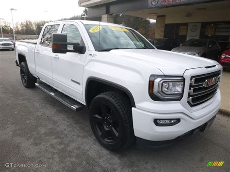 2017 Summit White Gmc Sierra 1500 Sle Crew Cab 4wd 131047970 Photo 3