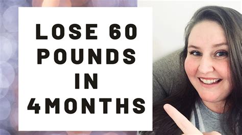 How I Lost Pounds In Months My Month Weigh In Youtube