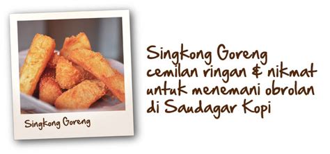 Singkong Goreng