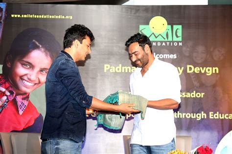 Ajay Devgn Is Goodwill Ambassador For Smile Foundation