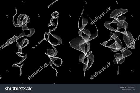 Smoke Steam Collection Isolated Transparent Background Stock ...