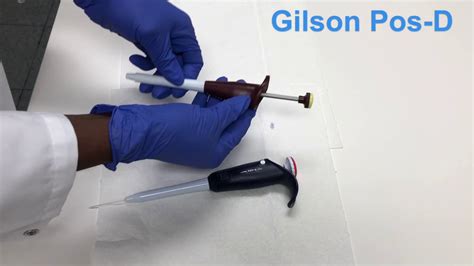 Gilson Microman Positive Displacement YouTube