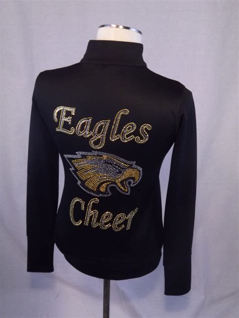 Custom Rhinestone Team Jacket Examples Crystallized Couture