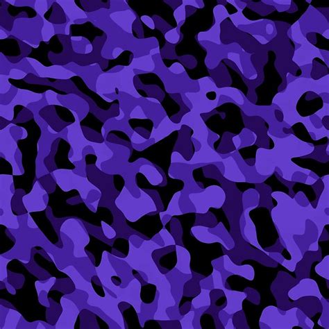 Dark Purple And Black Camouflage Camo Pattern By Rootsquare Redbubble