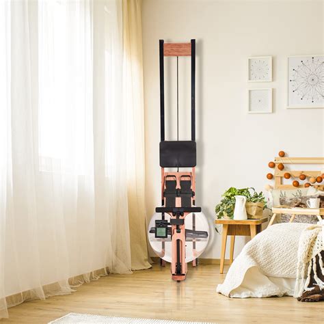 Buy BATTIFE Water Rowing Machine with Bluetooth Monitor | Solid Wood