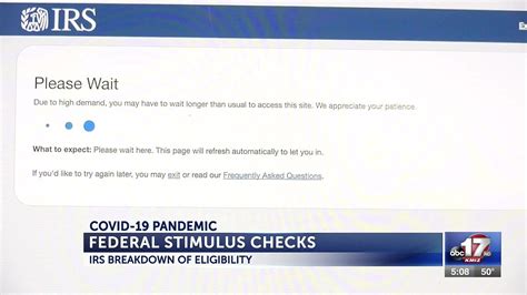 Irs Launches New Online Tool To Check On Stimulus Payments Youtube