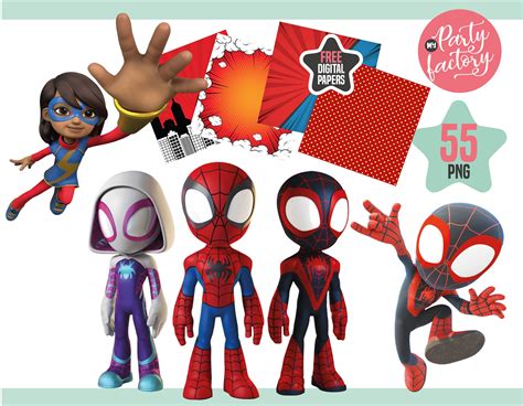 Spidey And His Amazing Friends Png Images High Resolution Etsy Singapore