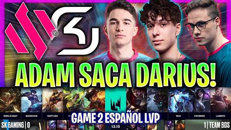 Adam El Loco Saca Su Darius Brutal Bds Vs Sk Game 2 Resumen Lec