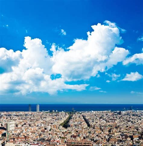 Cityscape Of Barcelona Spain Stock Editorial Photo Valphoto 34306303