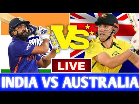 Live Ind Vs Aus 1st ODI Mumbai India Vs Australia 1st Odi Match