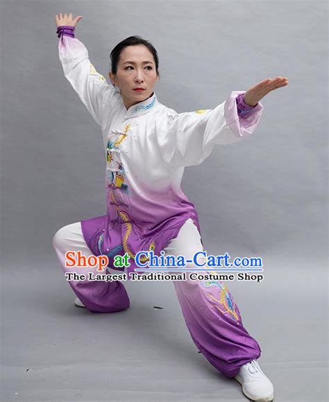 Chinese Tai Chi Performance Garment Costume Kung Fu Competition Suits