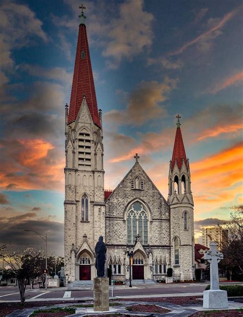 Immaculate Conception Basilica Jacksonville Florida Photograph By