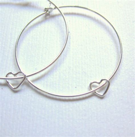 Sterling Silver Heart Earrings