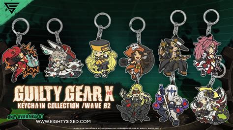 ArcSystemWorks On Twitter WAVE 2 Of The Guilty Gear XRD Keychains Are