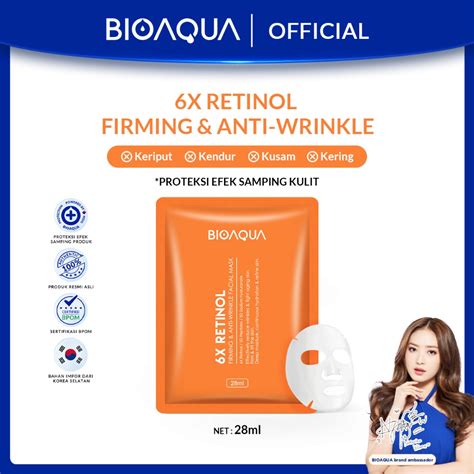 Jual BIOAQUA Sheet Mask Masker Wajah Flowers Series 28g Pcs Hydrating