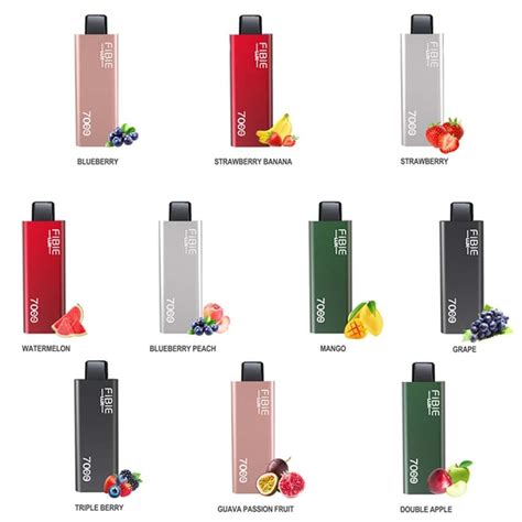 FIBIE 7000 Disposable Vapor Wands(10 Flavors Collection) - Mistycake-au