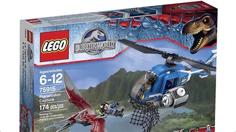 Lego Jurassic World Helicopter Review Youtube