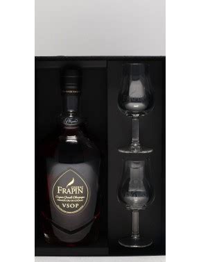 COFFRET COGNAC FRAPIN VSOP 40 70CL 2 VERRES