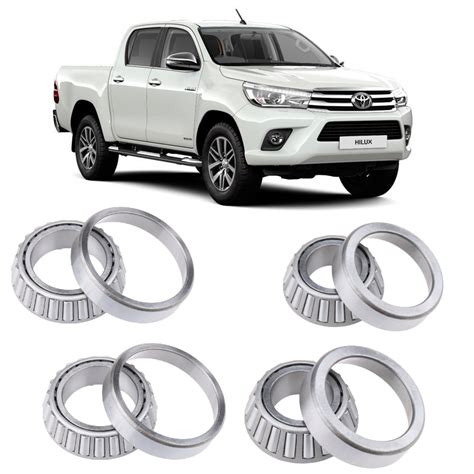 Rolamentos Diferencial Traseiro TOYOTA Hilux 1998 2 8TD 2016 até 2022