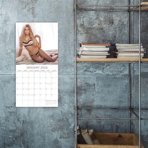 2026 Square Wall Calendar Lingerie Wholesale Stationery