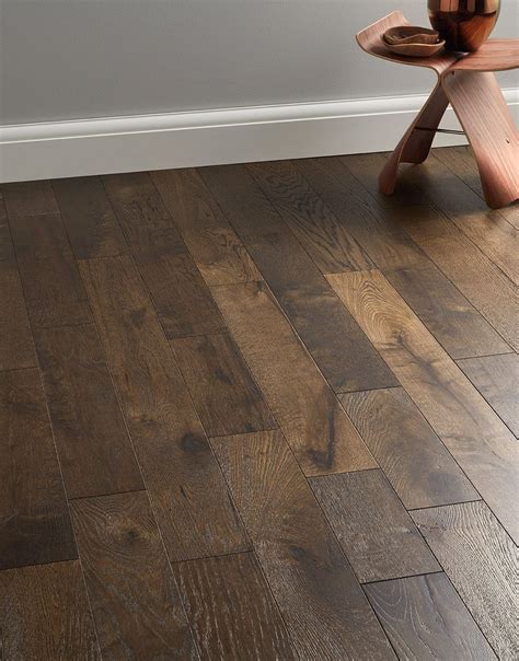 Studio Coffee Oak Brushed Lacquered Engineered Wood Flooring Direct