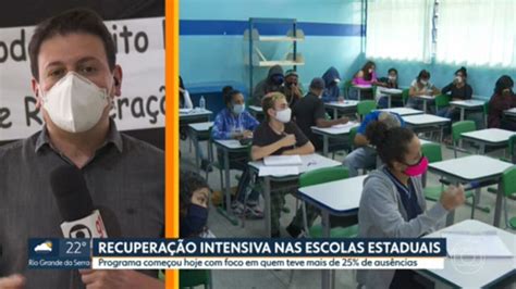 V Deo Escolas Estaduais De S O Paulo Come Am Programa De Recupera O