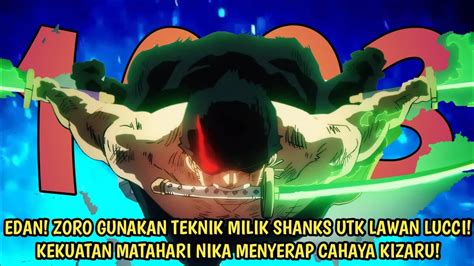 FULL ONE PIECE 1093 EPIC ZORO GUNAKAN TEKNIK SHANKS UTK KALAHKAN