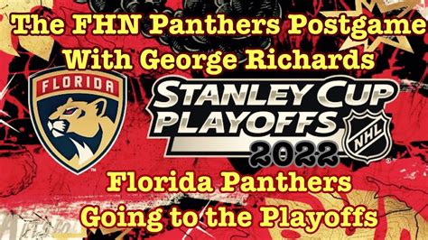 Fhn Panthers Postgame Florida 5 Buffalo Sabres 3 Youtube