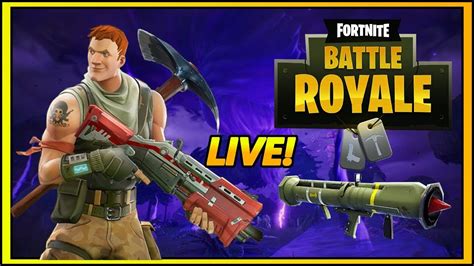 Fortnite Battle Royale Rocket Launcher Xbox One Live Youtube