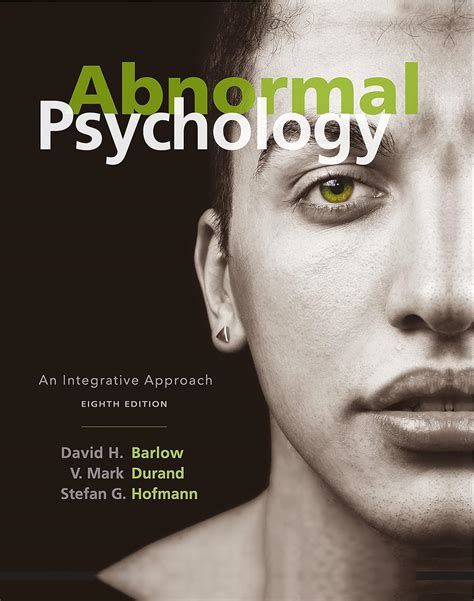 Amazon Abnormal Psychology An Integrative Approach Ebook Barlow