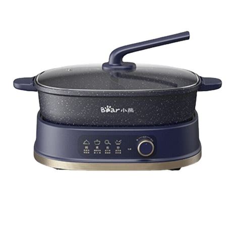Bear L Household Electric Heating Pot V Induction Cooker W Separate Plate Detachable Hot