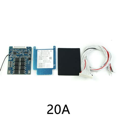 BMS 15s 48v 20a 30a 3.2v lifepo4 функция балансировки платы зарядки ...