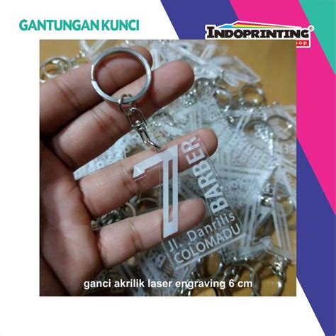 Idp Gantungan Kunci Akrilik Custom