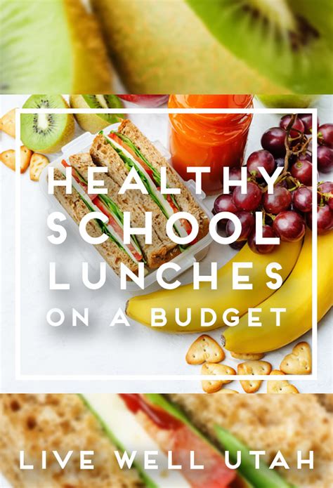 Ask an Expert // Healthy School Lunches on a Budget – Live Well Utah