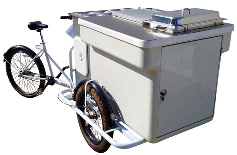 Hot Dog Cart Bike Speedy Xl Alcool E Cartridge Gas Fridge