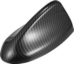 Amazon X Autohaux Black Carbon Fiber Pattern Car Shark Fin Shape