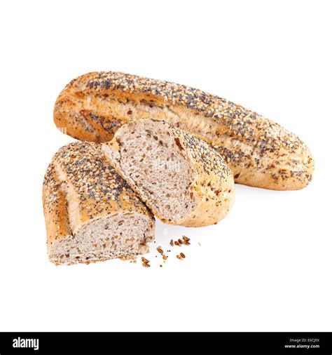 Whole Wheat Buns Stock Photo Alamy