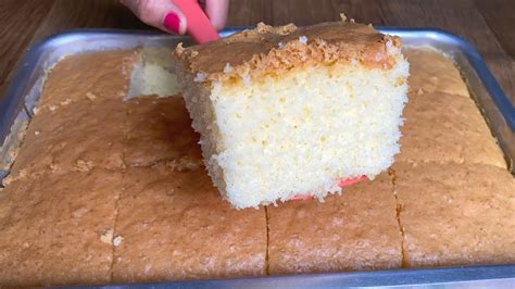 Bolo De Maizena Coco Fofinho Sem Leite E Sem Farinha De Trigo Fica