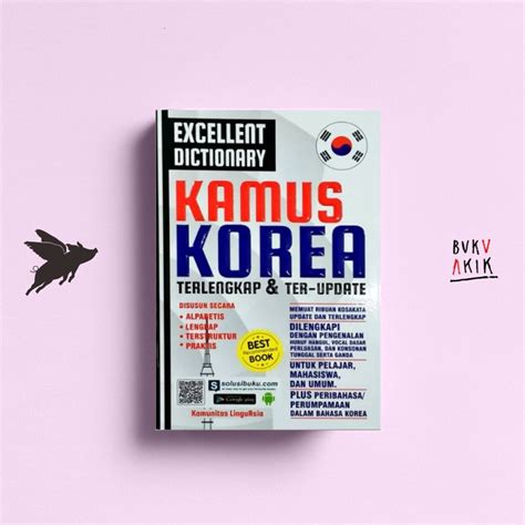 Jual Kamus Bahasa Korea Excellent Dictionary Kamus Korea Shopee