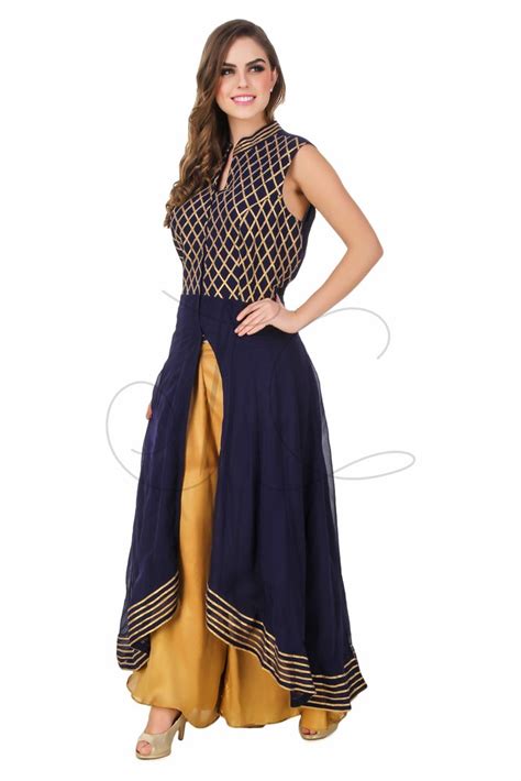 Georgette Casual Wear Indo Western Suits At Rs 5500 In New Delhi ID