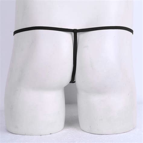 Mens Lingerie Briefs Thong Crotchless Open Butt G String Bikini O Ring Underwear Ebay