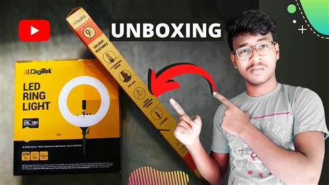 Digitek Inch Led Ring Light Unboxing Proper Review In Hindi