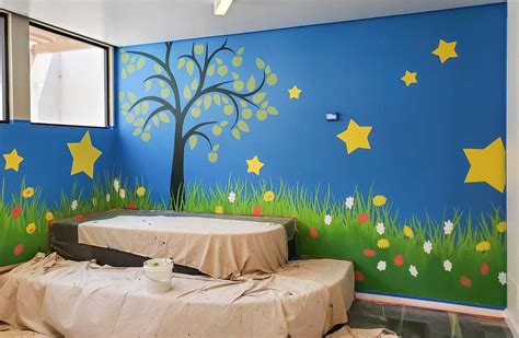 Hand-painted School Murals and Signage