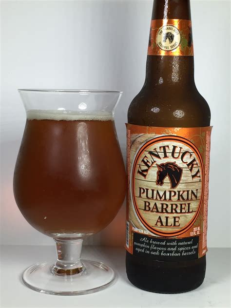 Threw Red Butter S Beer Reviews Alltech S Lexington Brewing Kentucky Pumpkin Barrel Ale