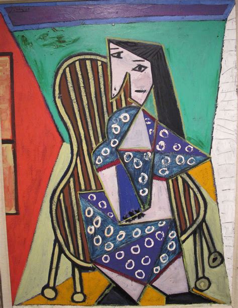 Picasso Woman Seated On A Chair