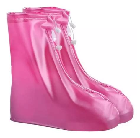 Bota Protector Silicon Impermeable Cubre Tenis Zapato Lluvia Mercadolibre