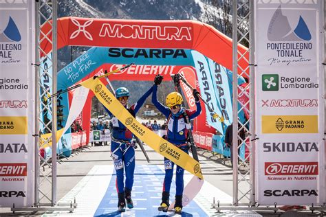 Il Team Scarpa Conquista L Adamello Ski Raid Actionsport